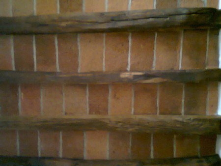 stuccatura di soffitto dopo sabbiatura e trattamento